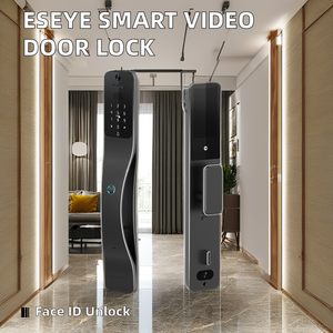 Madde akıllı ev tam otomatik 3D yüz tanıma kilit Tuya App CNC AI görsel interkom parmak izi şifre kartı WIFI - Product Image 3