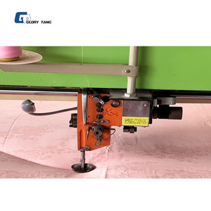 Computer gesteuerte Quilt maschine mit mehreren Mustern | Auto Thread Trimm ing & 30 Design programme für Heim textilien - Product Image 6