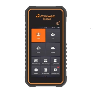 TS5000 TPMS strumento di programmazione FOXWELL Metal Silver valvola OBD2 Scanner auto sensore di monitoraggio della pressione pneumatici Maxi TPMS servizio strumento