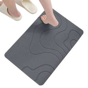 Diatomite Stone Bath and Shower <strong>Mat</strong> Quick Water Absorption and Drying Indoor Entryway Rug for <strong>Home</strong> Use - Product Image 2