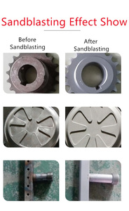 Tank kuru islak kumlama tozsuz parlatma ile yüksek basınçlı kumlanmış şişe manuel kumlama makinesi - Product Image 6
