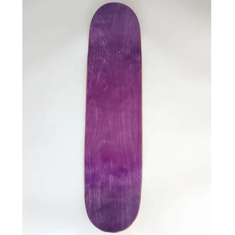 8,5 pulgadas 100% Canadian hard maple skate Board deck Skateboard en blanco personalizado