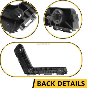 フロントバンパーブラケットカバーサポートマウントペアトヨタカローラ2003-2024車用バンパー部品