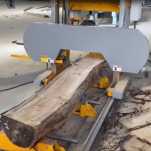 Verimli yatay şerit testere makine ahşap kesme manuel günlük taşıma için bant testere teknolojisi ile yeni durum ev kullanımı için - Product Image 3