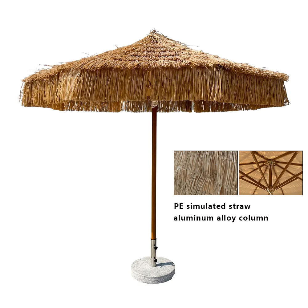 Pengyi Leisure ways big sun and rain straw,Umbrellas for garden waterproof outdoor Umbrellas sun patio beach parasol/