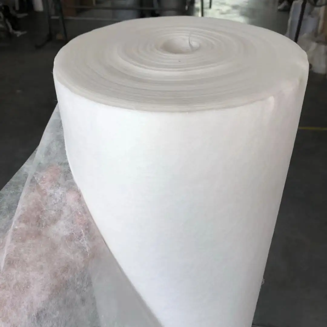 Papel de dissolvente de água quente, venda direta de alta qualidade pva rolo de papel solúvel em água não tecido tecido para bordado