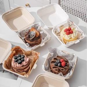 Hộp tráng miệng nhỏ, vừa và lớn, bánh có kích thước tùy chỉnh, hộp muffin và bánh mì - Product Image 4