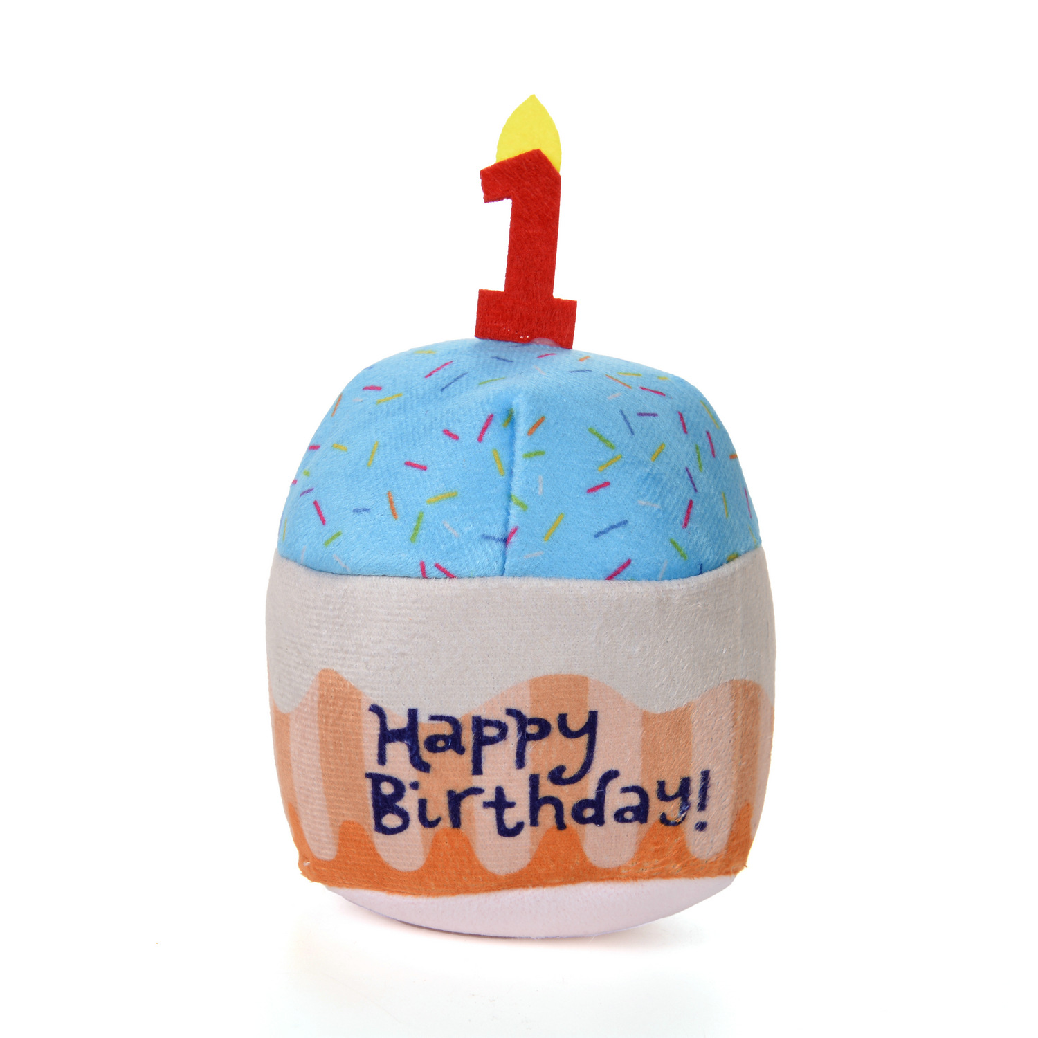 เค้กวันเกิดปีแรกสีฟ้า