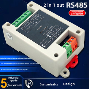 10A Relé 1 módulo de salida interruptor entrada digital RS485 comunicación IO Placa de control de expansión electromagnética