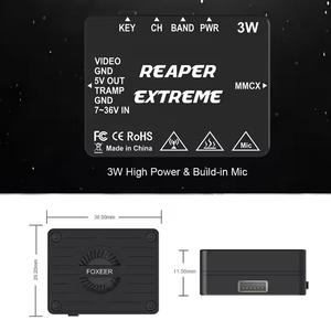 Foxeer收割者极限VTX 3W 5.8G 72CH FPV视频发射器 | 自由式/赛车无人机大功率冷却系统厂家直销 - Product Image 3