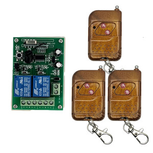 433 DC12V HF-Sender-Empfänger modul mit rollendem oder festem Code aus Metall