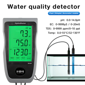 Wholesale HM500 Water Quality <strong>Tester</strong> with LCD Display EC PH TDS TEMP and Manual Acidity Meter Online PH <strong>Tester</strong> - Product Image 5