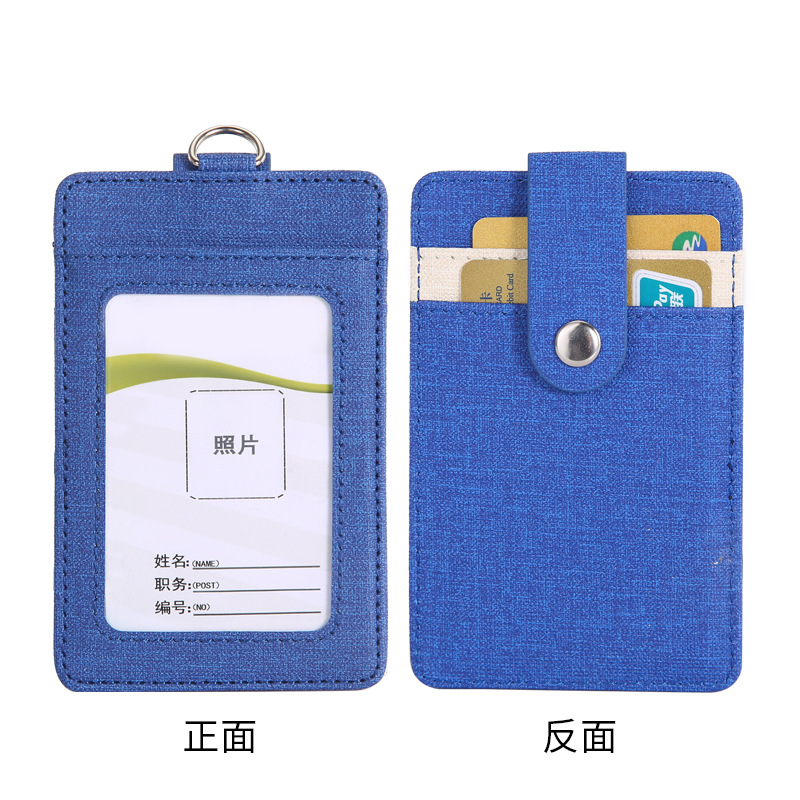 Sapphire blue vertical version single card