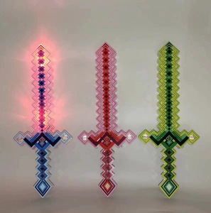 Nhà Máy Bán buôn LED lightsaber Wand pixel LED Light up Sword Toy với âm nhạc trẻ em nhựa trang trí Giáng sinh - Product Image 5