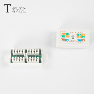 TOM-KJ-42 UTP 4对/8路6类直列式打孔打孔克朗耦合器联接器RJ45以太网 - Product Image 3