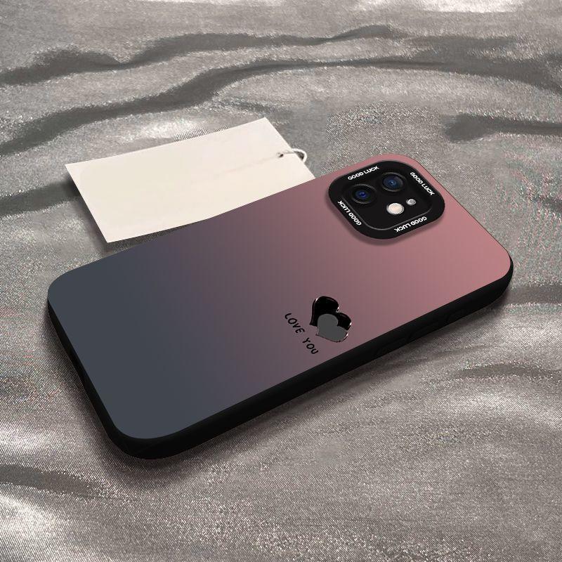 Dégradé noir et rose