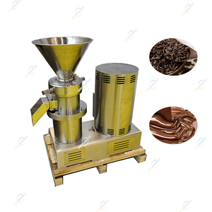 China-Manufacturered Colóide Moinho Cacau Licor Cacau Nibs Feijão Moedor Líquido Fazendo Máquina