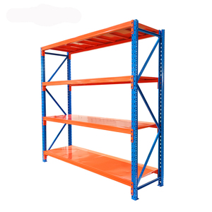 Yüksek kaliteli 4 katmanlı hafif hizmet Longspan Metal depo rafı dayanıklı endüstriyel depolama raf fabrikasının orta depolama çözümü - Product Image 2