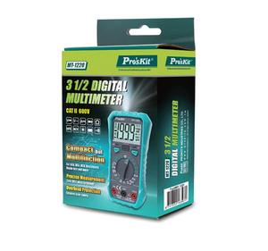 Proskit MT-1220 3-1 / 2 hassas dijital multimetre yanma geçirmez metre temassız test ve ölçüm LED aydınlatma - Product Image 5