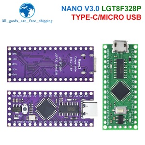 LGT8F328P-LQFP32 MiniEVB TYPE-C MICRO USB kompatibel mit ATMEGA328 Nano V 3.0 LGT8F328P CH9340C / HT42B534-1 SOP16 für Arduino