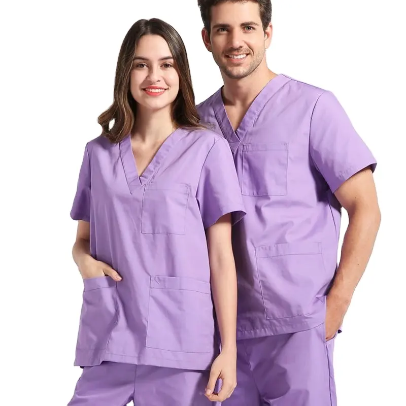 Medical Clothing Scrubs Multi Pocket Pants Nurse Trouser for Women Men Hospital Suit Bottom Scrub Dress