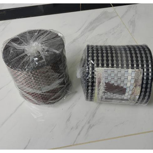 Rete di recinzione in tessuto a rete in Pvc Polyrattan-muslimah 780gsm - Product Image 3