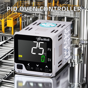 Controlador de temperatura digital PID para control de horno de precisión Material plástico OEM/ODM Soporte personalizado - Product Image 2