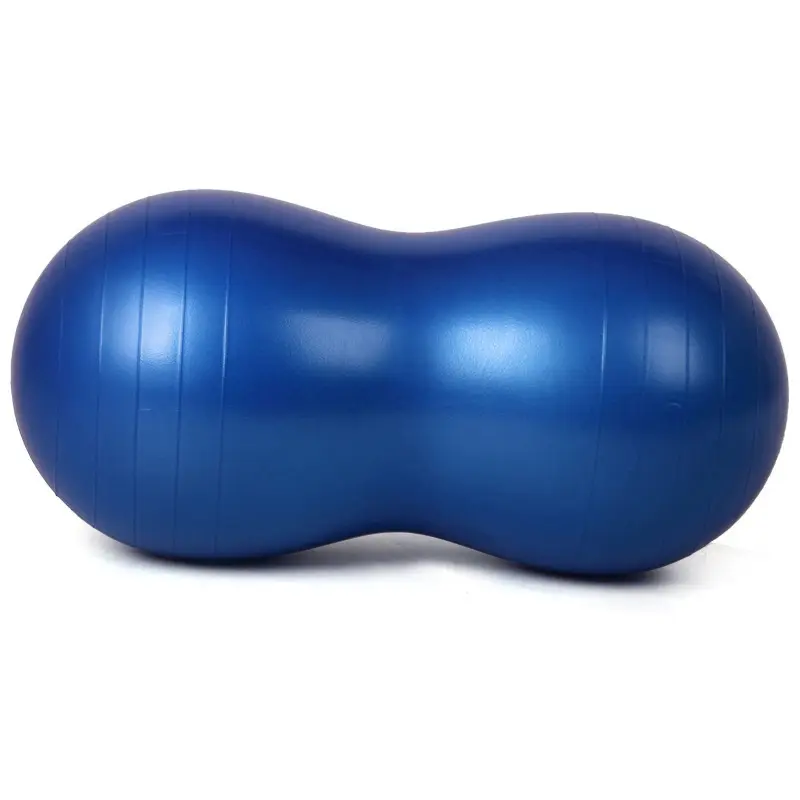 Bilink-pelota de Yoga ovalada personalizable, para hacer ejercicio, Pilates, cacahuete inflable, buen diseño