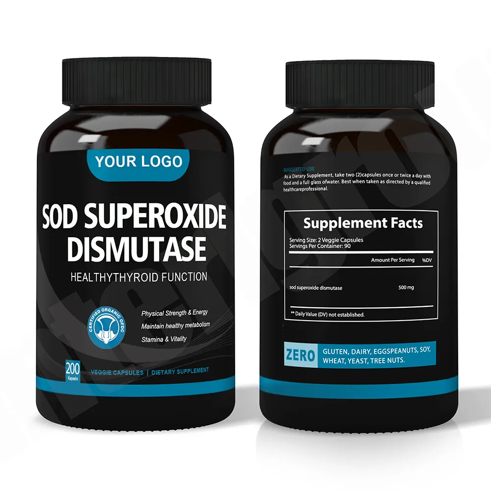 Materia prima cosmetica SOD Powder supplement sod superoxide dismutase tablet