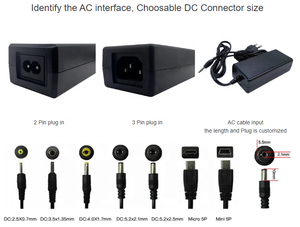 KC认证ETL PSE RCM ce认证12V 24v电源适配器2A 2.5A 4A 5A交流DC由电脑材料制成 - Product Image 5