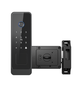 Günstige Smart Home Keyless Entry System Türbeschläge Falsch versuchen Lockout Digitales biometrisches Türschloss mit Tastatur - Product Image 1