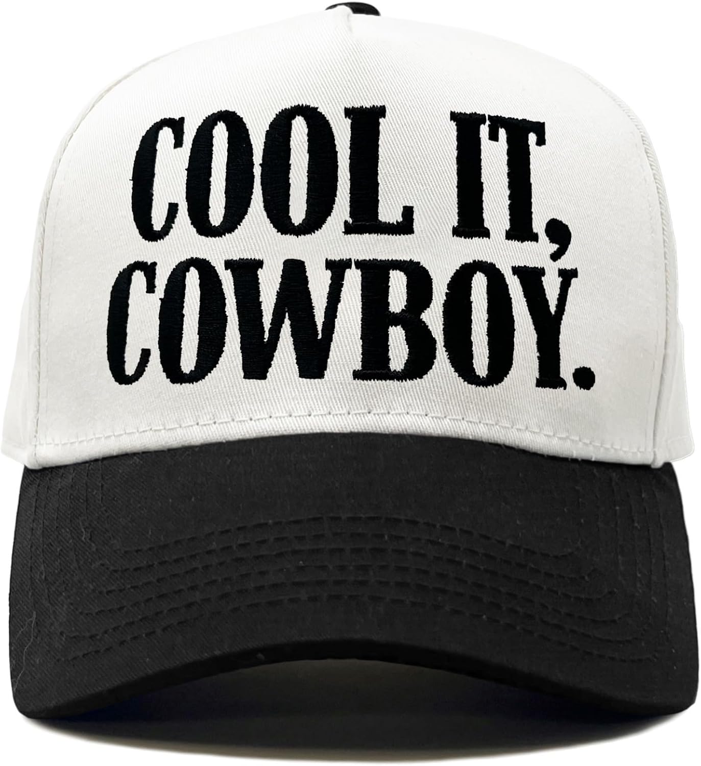 Détendez-vous, cowboy - blanc/noir