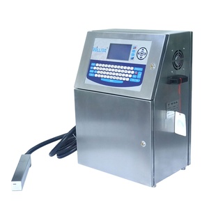 Stampante a getto d'inchiostro CIJ continua automatica carta PVC/ID stampante digitale a getto d'inchiostro industriale stampante a base piatta monocolore - Product Image 1