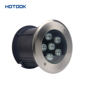 Hotook Ngoài Trời IP68 Không Thấm Nước Có Thể Điều Chỉnh 24V/12V Cảnh Quan LED Đèn Ngầm 100Mm 120Mm 3W Bê Tông Sàn Đèn Ingoround - Product Image 4