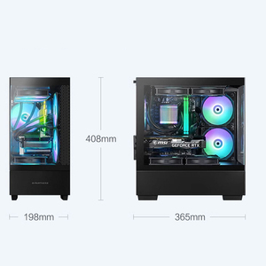 Testato R5 5600/RX6750GRE Gaming 3A Computer Desktop 2K case per Computer da gioco e torri pronte per la spedizione di Computer assemblati - Product Image 2
