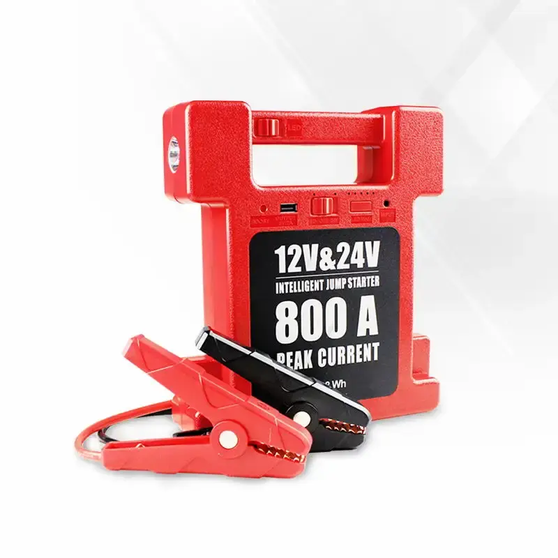 Alta potencia 12V y 24V Identificación automática 24000mAh Arranque de emergencia de baja temperatura Arrancador de batería de vehículo pesado