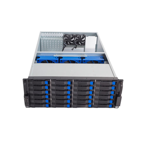 4U 24ベイズストレージサーバーケース19インチRackmountシャーシファンGPUケースRV4 4UサーバーコンピュータケースPCパワー - Product Image 3