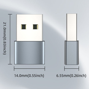 USB Male Head to <strong>TYPE</strong>-C Female Head Connector Mobile Phone Adapter <strong>Connection</strong> Adapter - Product Image 3