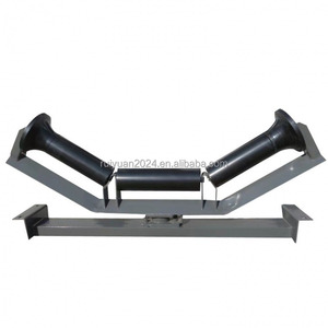 Juego de rodillos de retorno tipo trompeta autoalineable de alta resistencia, nueva pieza de equipo de manipulación de materiales para sistema transportador - Product Image 2