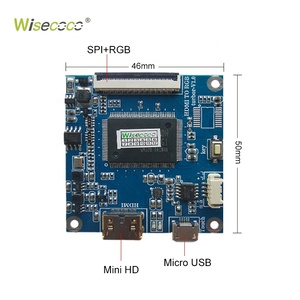 2,8 Zoll rundes Display tft hoch auflösender Bildschirm spi Ecke kreisförmige lcd mipi benutzer definierte Touchscreen ips lcd Anzeige modul - Product Image 5