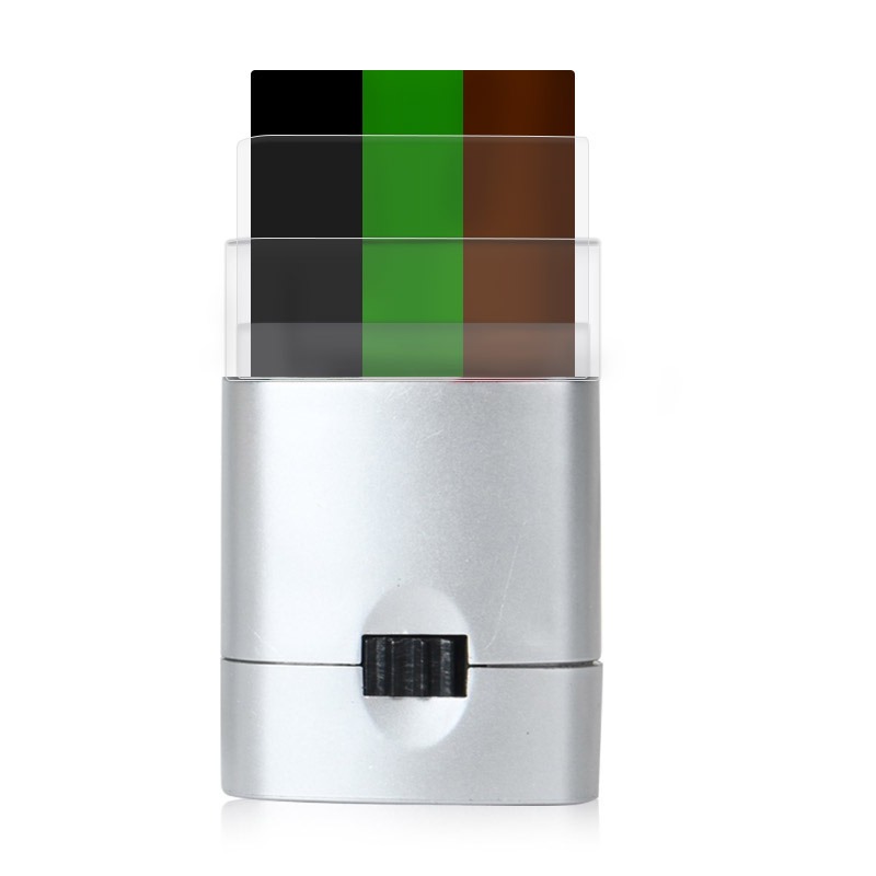 Negro - verde - marrón