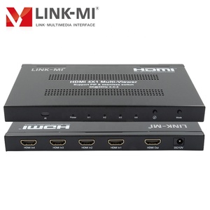 LINK-MI 4x1 2x1 Multi-espectador sin 4K @ 30Hz HDMI interruptor Audio de PIP 13 modos de visualización Multiviewer - Product Image 5