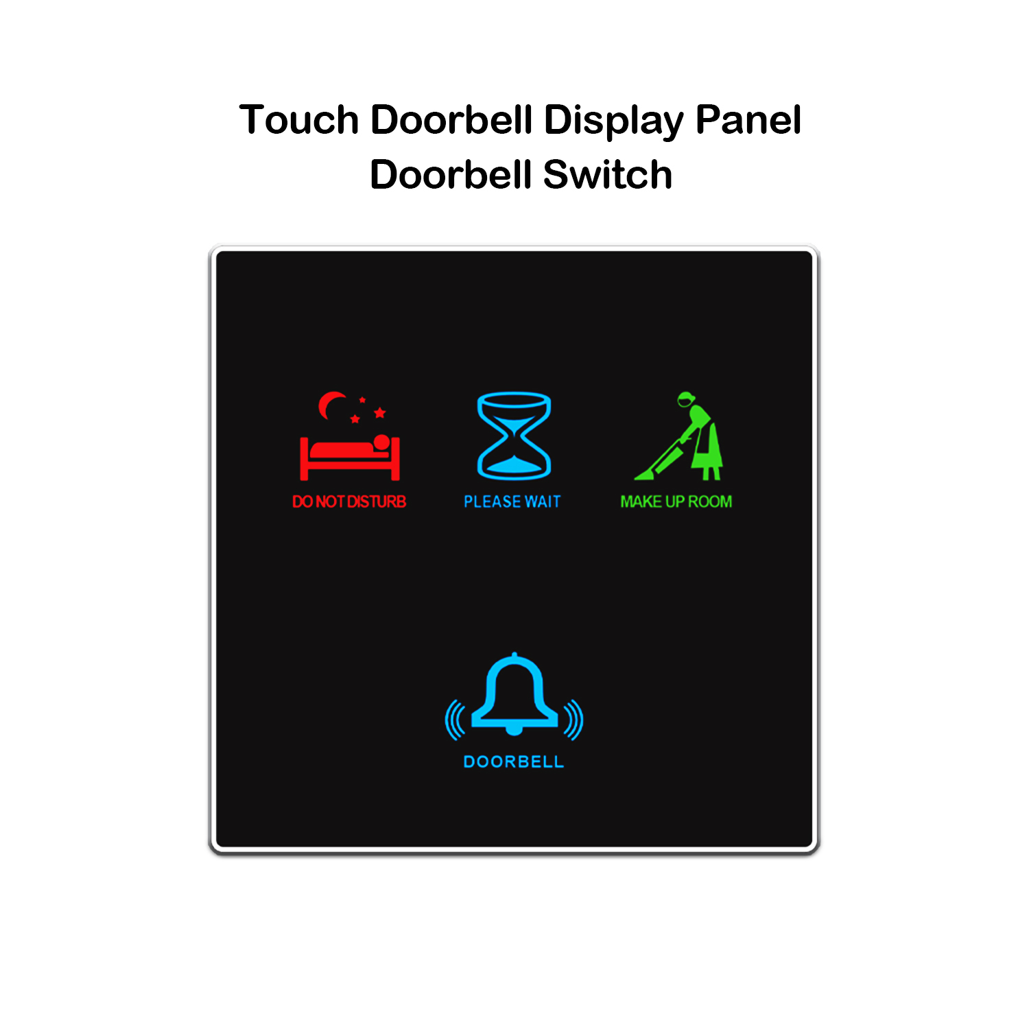 Black-Doorplate