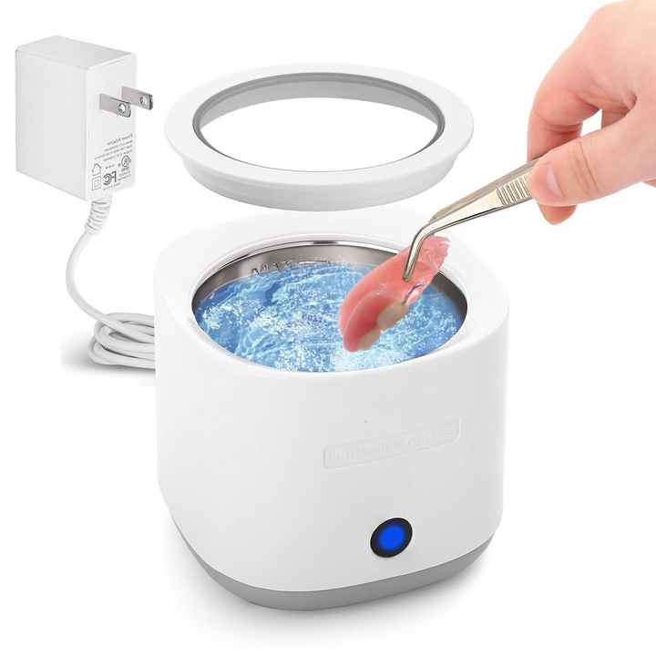 Ultrasonic Cleaner Intelligent Contact Lens Cleaning Machine High Frequency Vibration Portable Contact Lenses Cleaning Machine