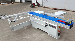 Ahşap blok levha kesme makinesi scm sürgülü masa testereleri dairesel testere bıçağı kesim makineleri çift elektrik motoru - Product Image 4