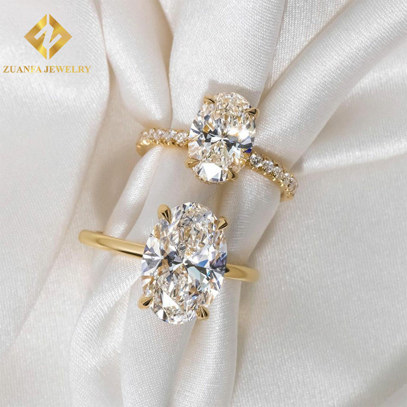 10K Lab diamond plain band