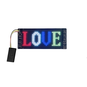 Soft Screen LED Flexibles Display Telefon App Steuerung Batterie Wiederauf ladbarer Scrolling Text LED-Zeichen Anzeige feld Für Werbung - Product Image 5