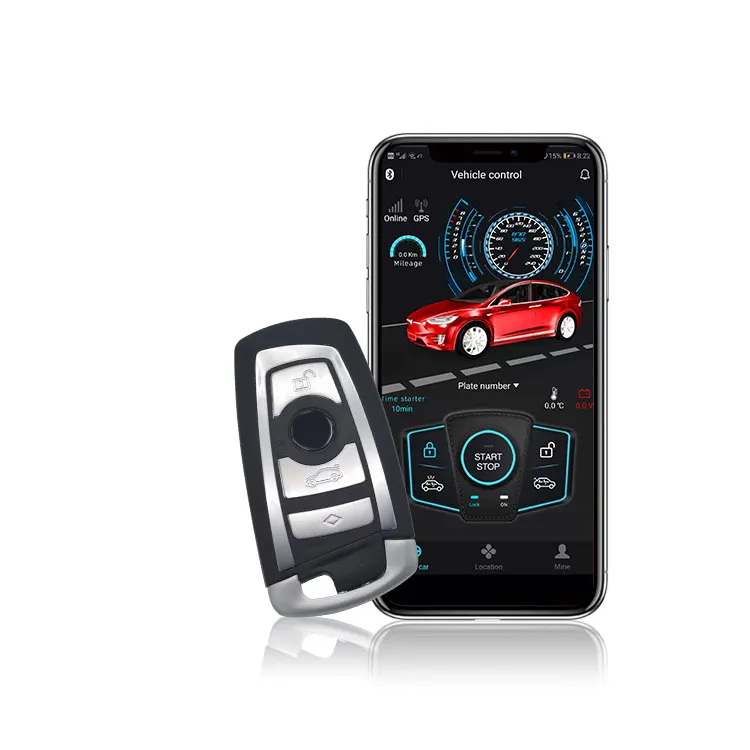 هاتف محمول إلكتروني تلقائي بدء تشغيل عن بعد نظام التحكم الذكي PKE من أجل BMW 3 5 7