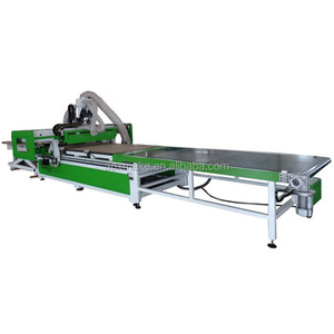Auto Nest Cabinet Produktions linie Atc Wood Cnc Router für Möbel mit Lade-und Entlade plattform - Product Image 2