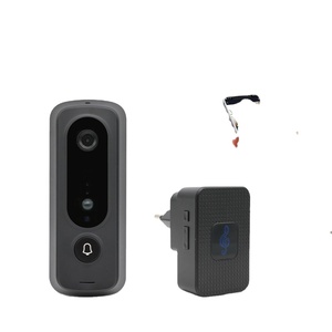 Sistema de Control de Acceso Inteligente Bcom con timbre inalámbrico 1080p Cámara de color de alta resolución Intercomunicador y visión nocturna Uso en exteriores - Product Image 1